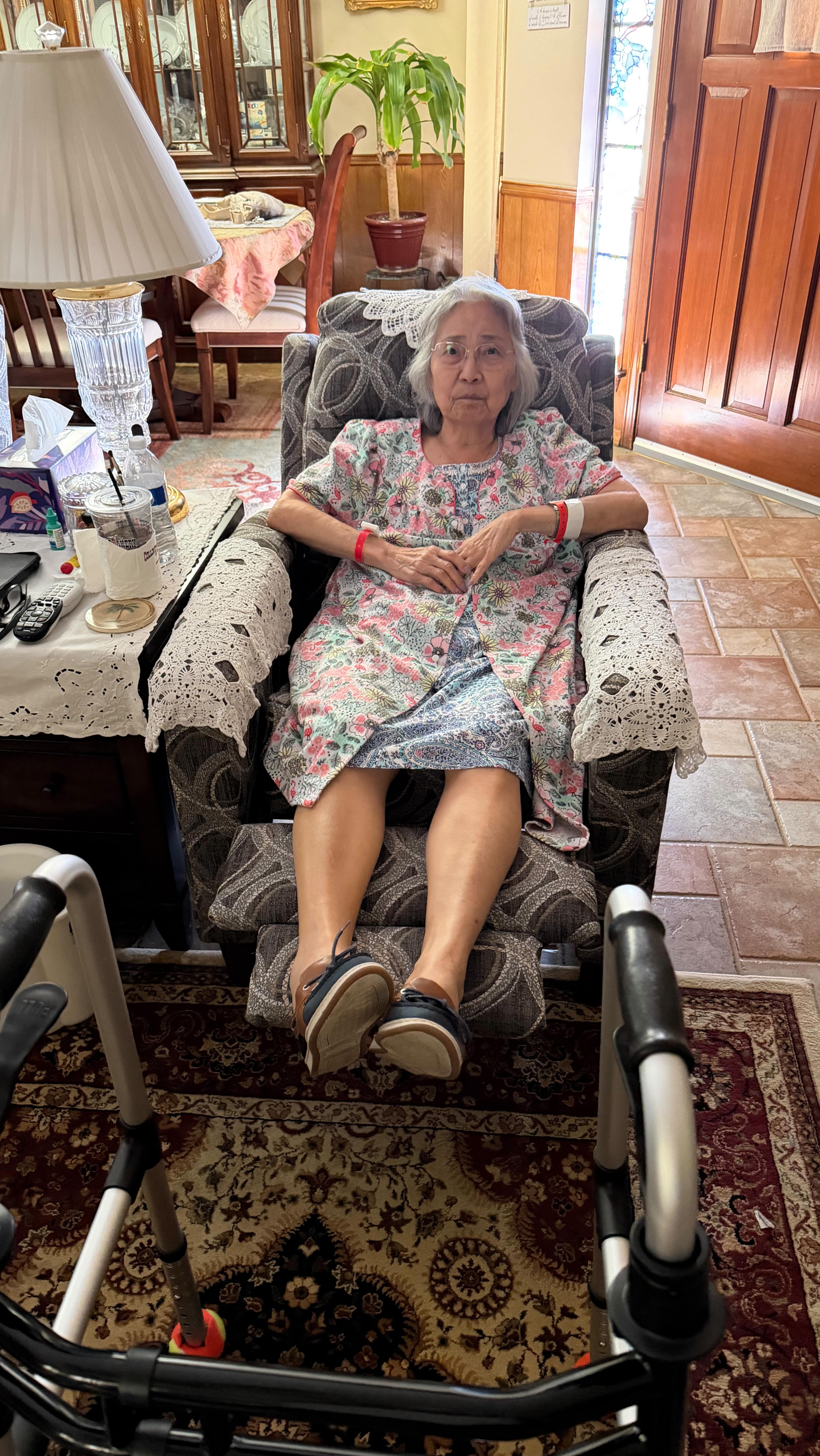 Grateful to be back in DFW with mom and dad. A weekend of fun, family and a fall lasted two weeks. There are so many people to THANK and you know who you are. We love you so much🥰!! 

Mom has said several times how grateful she is to have so many people around her these last couple of weeks praying for her and helping in SO many ways.  She said after we got home that she felt like she needed to call you all so know that she felt the love and prayers this whole time.

A few weeks of PT and she’ll be back to doing all the things she was before. I’m pretty confident of that!

#mymomisabadass #mymomismyhero #82yearsyoung #winstarhereshecomes