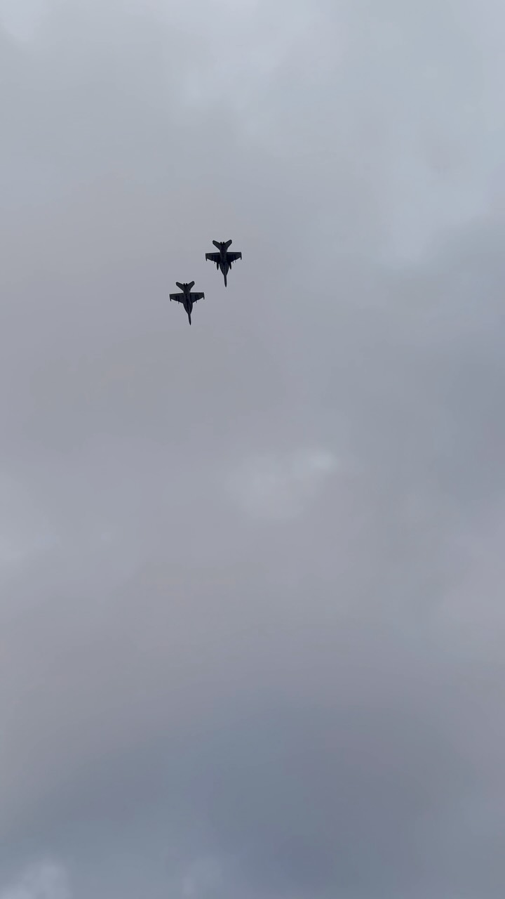 No wonder I love this every. single. time. 🇺🇸✈️

9 years of football games with our boys, and that flyover moment still gets me every time, no exceptions. This one isn’t even at one of their games. It is from the Miami - Texas A&M playoff game back in December. There’s something about looking up at that flag, singing our national anthem, then hearing those jets roar over while standing shoulder to shoulder with people you love.

Happy 250th, America. What a gift to call this home. Grateful for the freedom, the family, and the God who’s blessed us with both.

🎉 #Happy250 #GodBlessAmerica #joymeter